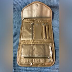 Travel Organizer Pouch in Tan